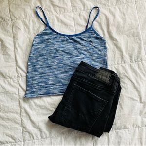 Blue tank top